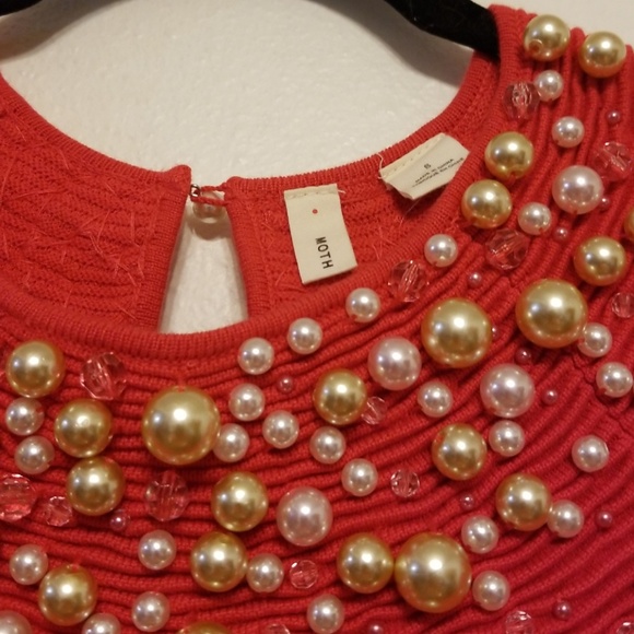 Anthropologie Moth Brienne embellished sweater - Picture 5 of 8